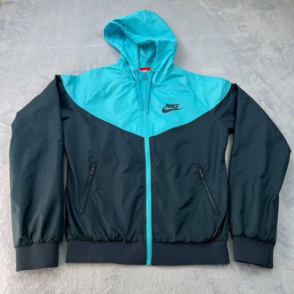 Nike Sportswear Women Windrunner Hooded Jacket Tu… - image 2