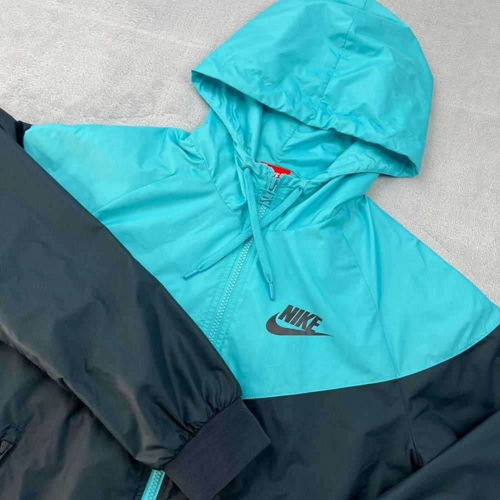 Nike Sportswear Women Windrunner Hooded Jacket Tu… - image 5