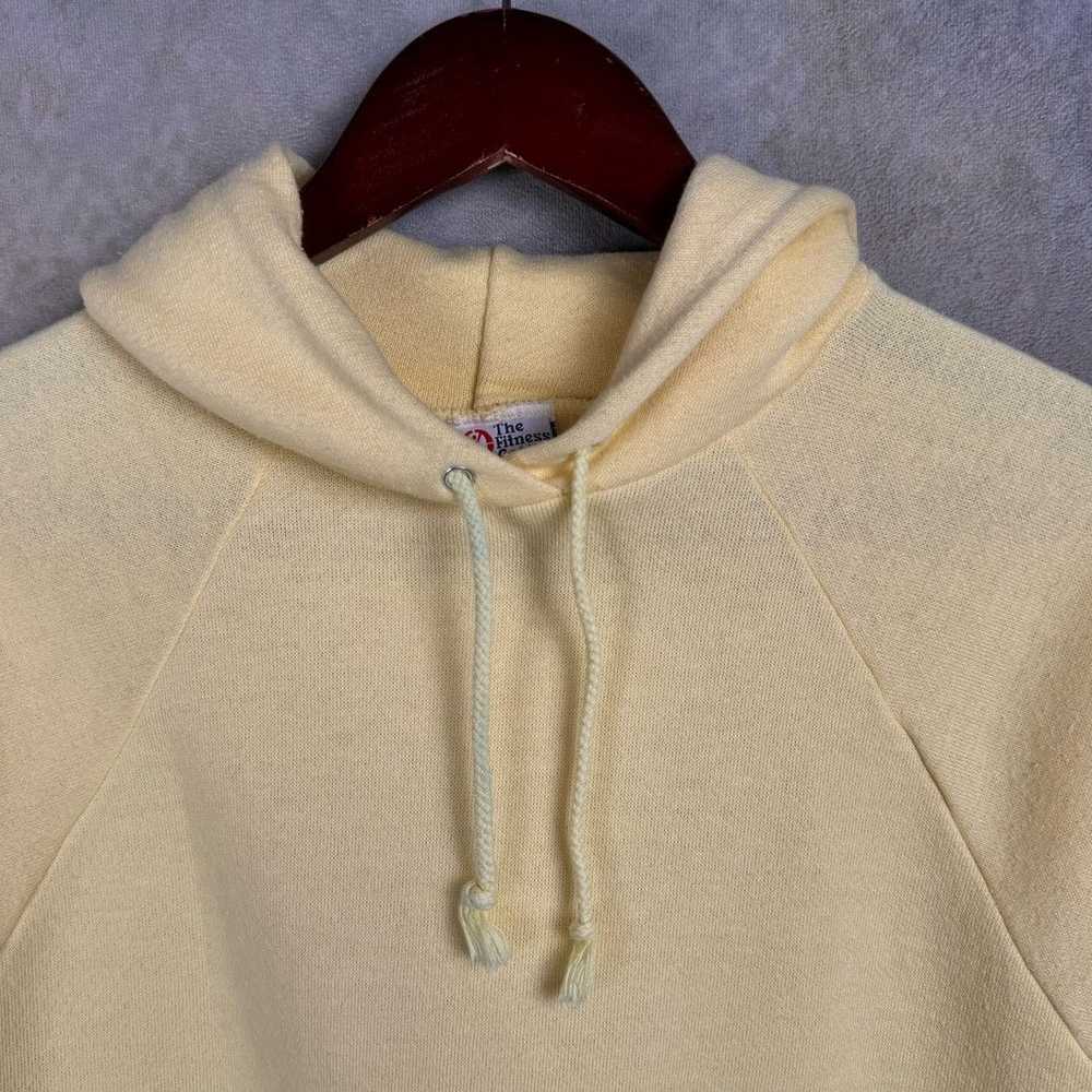 Vintage VTG 80s Blank Hoodie Sweatshirt Womens Sz… - image 9