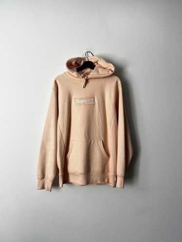 Supreme FW16 Peach Box Logo Hoodie