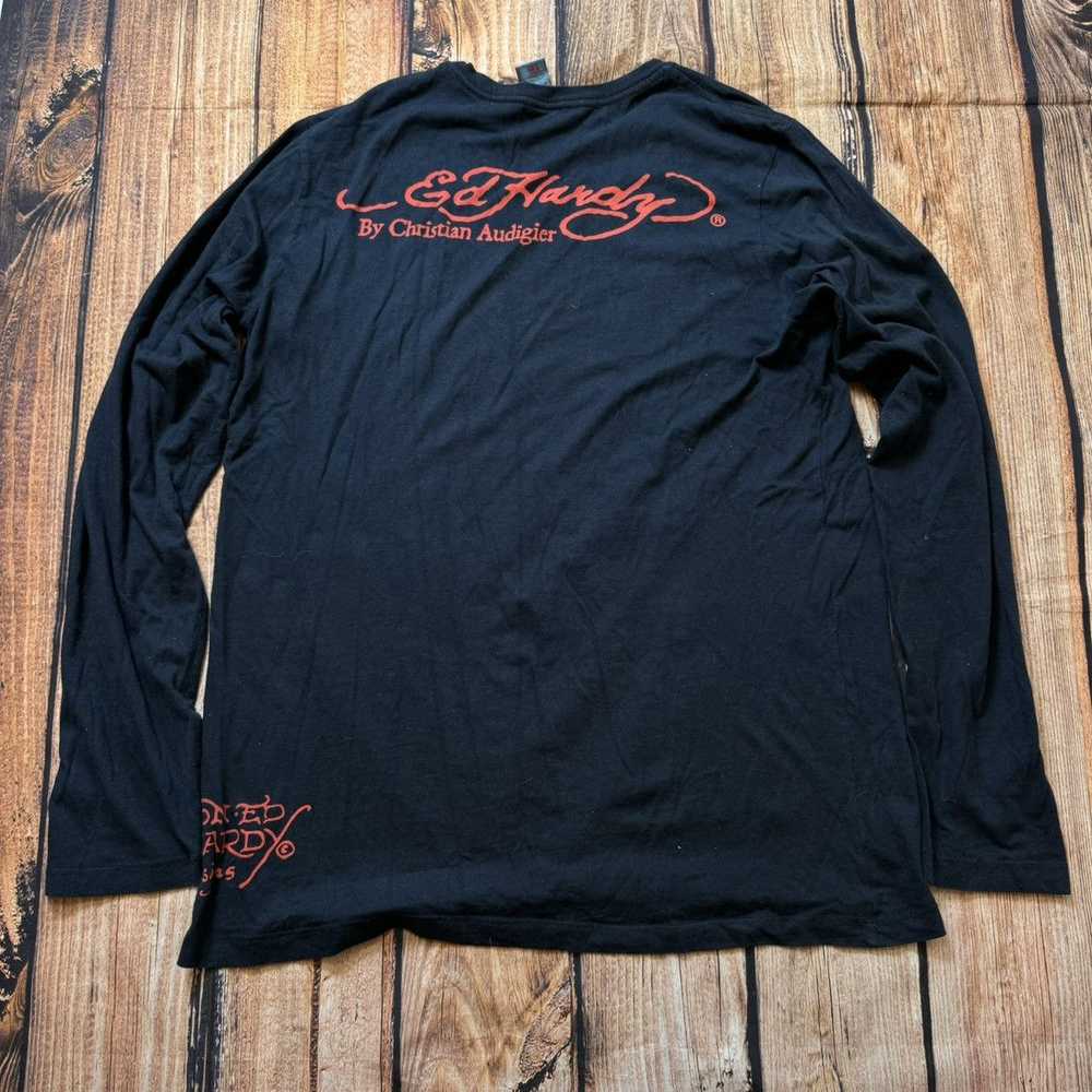 Designer × Ed Hardy × Japanese Brand Vintage long… - image 3