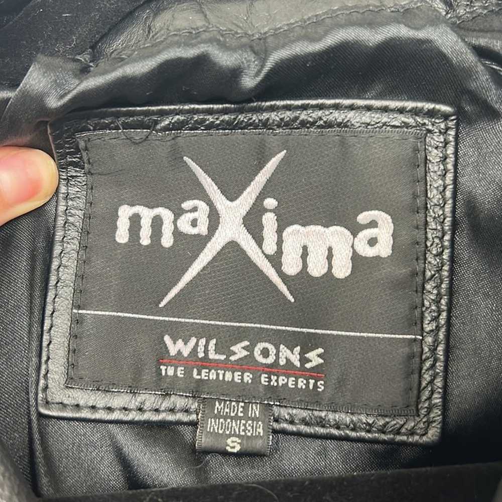 Vintage 80s Wilsons Leather Maxima Leather Jacket - image 3