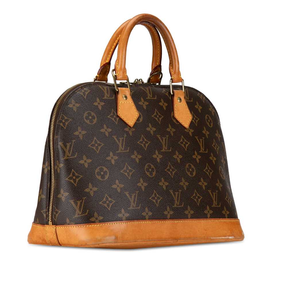 Brown Louis Vuitton Monogram Alma PM Handbag - image 2