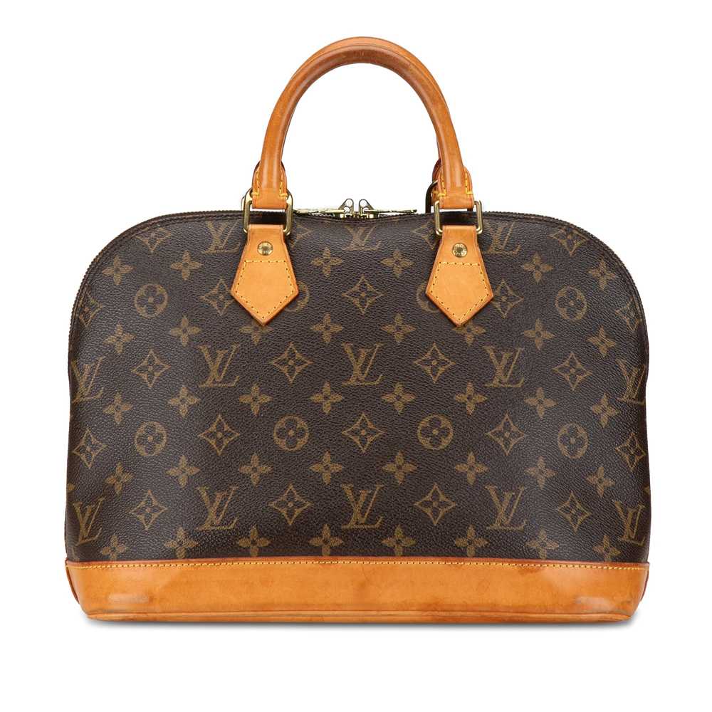 Brown Louis Vuitton Monogram Alma PM Handbag - image 3