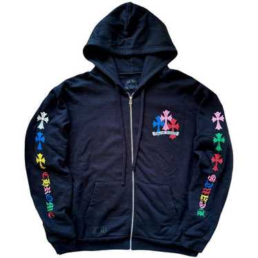 Chrome Hearts Chrome Hearts Multicross Zip-Up Hoo… - image 1