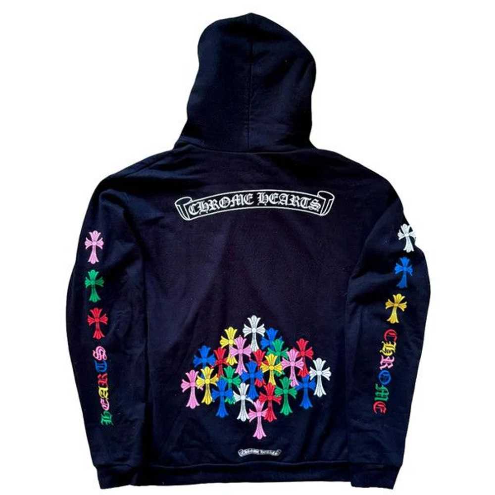 Chrome Hearts Chrome Hearts Multicross Zip-Up Hoo… - image 2