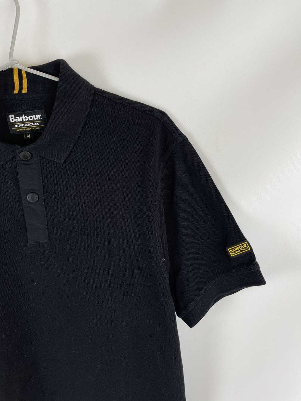 Barbour Barbour International logo striped polo t… - image 5