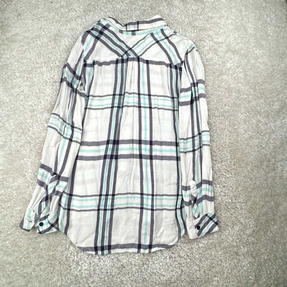 Rails Rails Hunter Flannel Plaid Button Up Shirt … - image 2