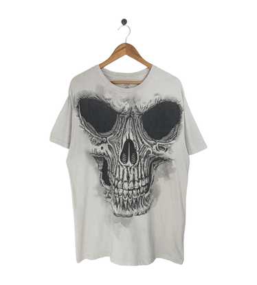 Skulls × Vintage VINTAGE Y2K SKULL AOP HALLOWEEN … - image 1