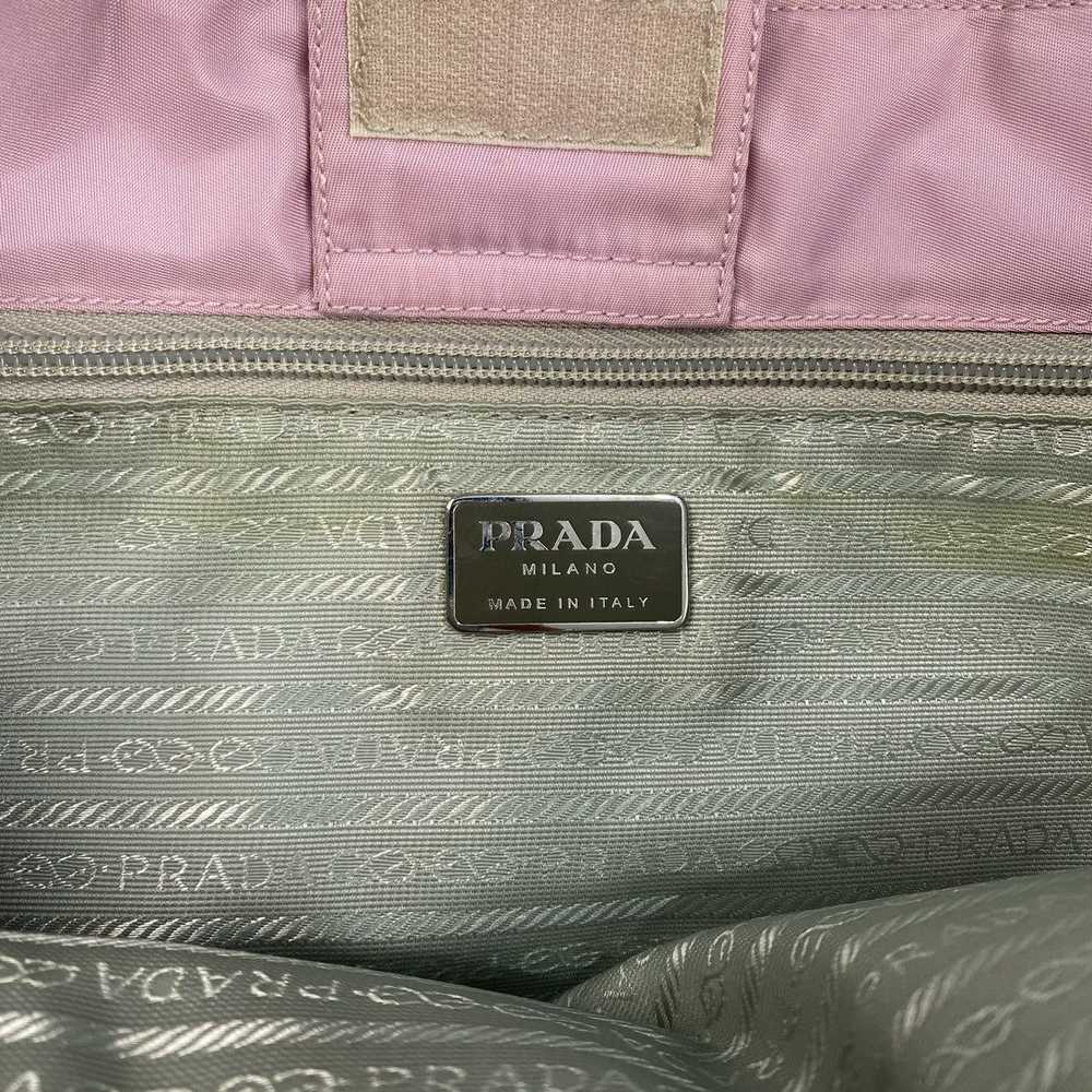 Prada vintage tote bags prada nylon authentic - image 5