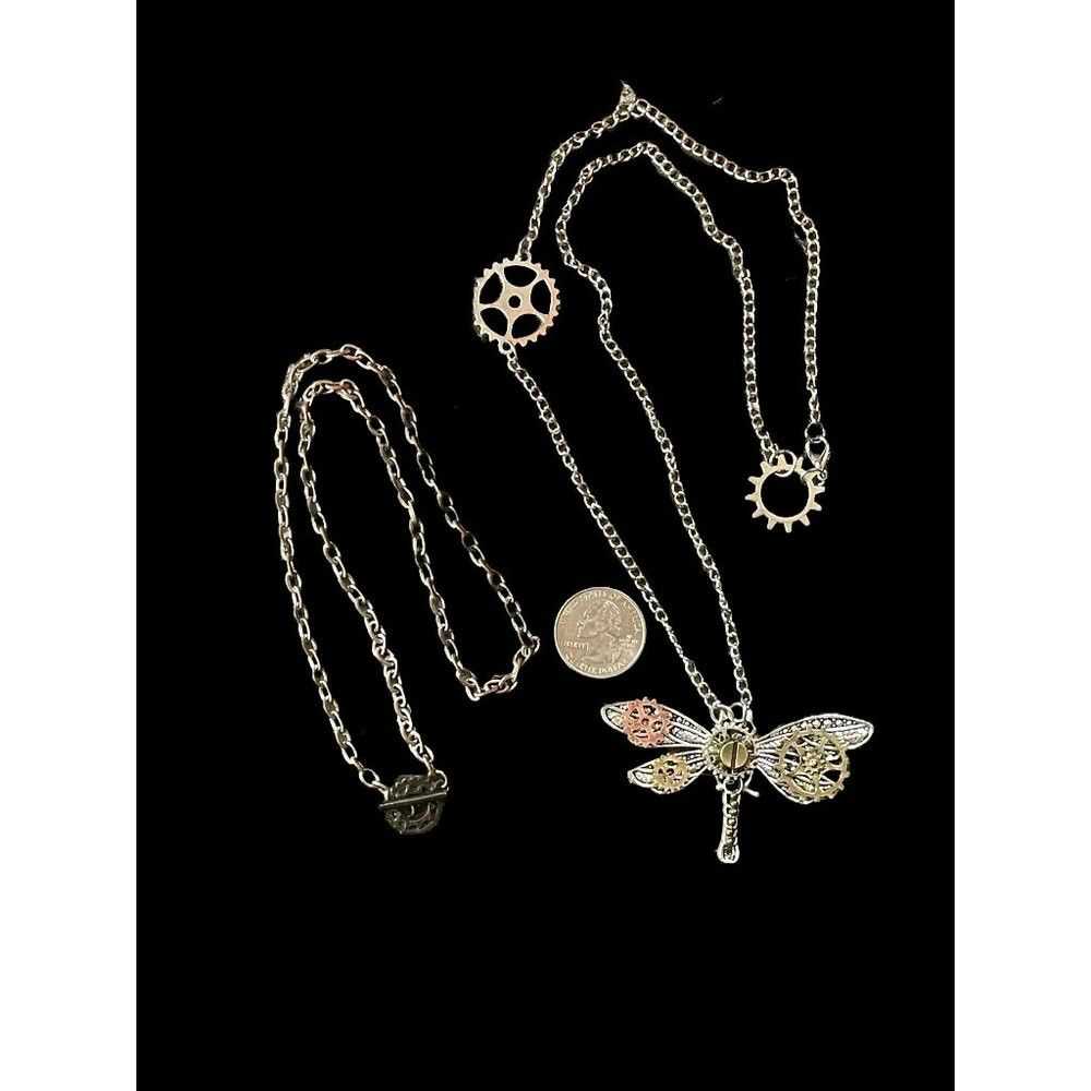 Dragonfly × Jewelry × Other Steampunk Dragonfly a… - image 1