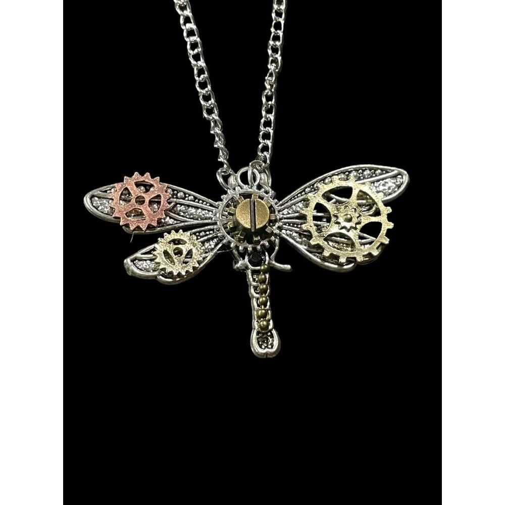 Dragonfly × Jewelry × Other Steampunk Dragonfly a… - image 2