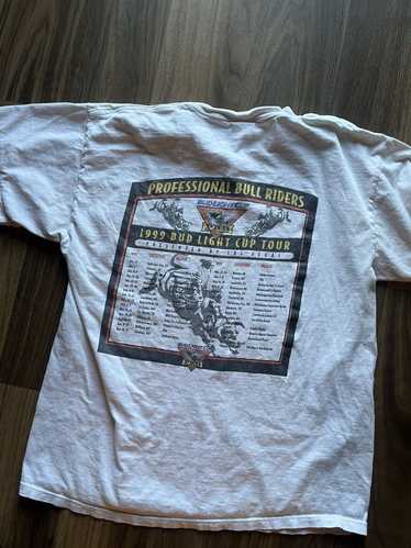 Vintage Vintage 1999 Bud Light Pro Bull Riders T-s