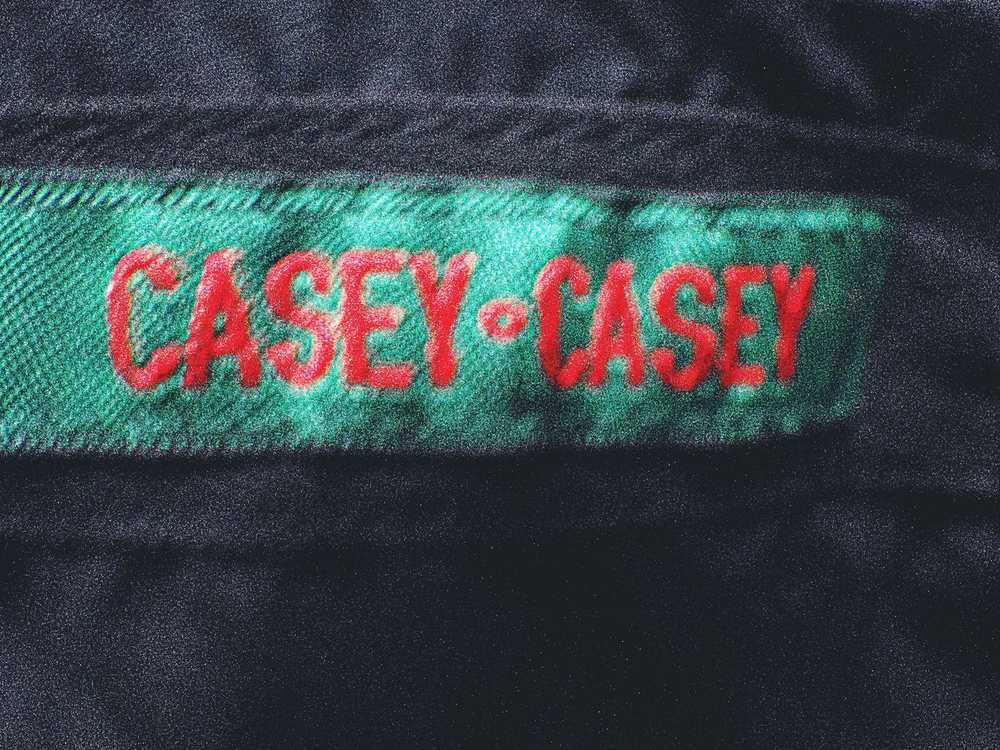 Casey Casey CLASSIC BLACK WOOL TOP COAT 44" - image 4