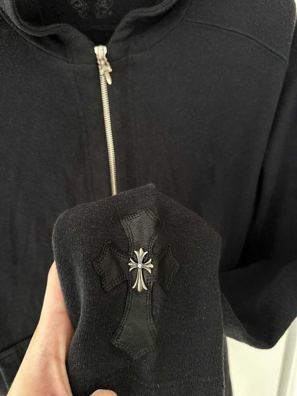 Chrome Hearts Chrome hearts cross patches zip up … - image 8