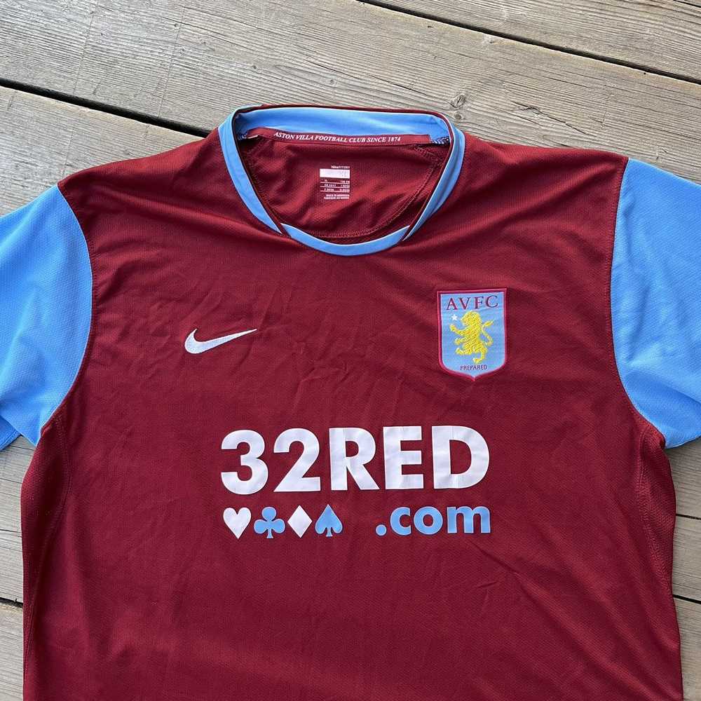 Nike × Soccer Jersey Aston Villa home kit season … - image 2