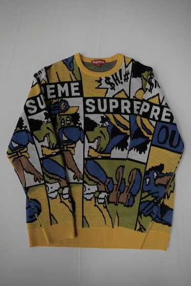 Supreme Supreme Cartoon Sweater Multicolor