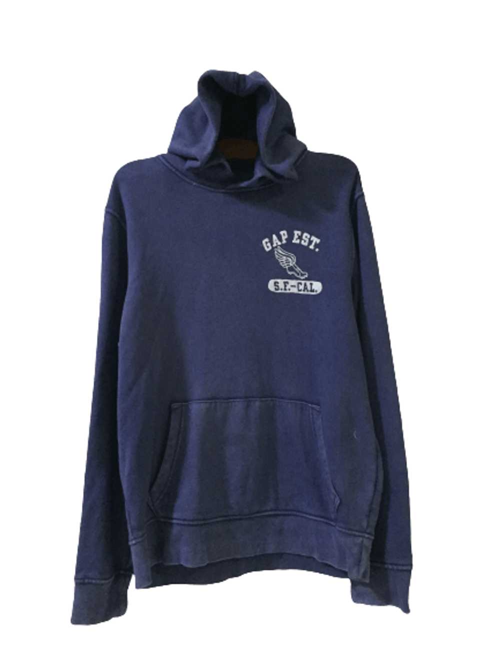 Gap × Vintage Vintage Sun Faded Gap Hoodie Sweats… - image 1