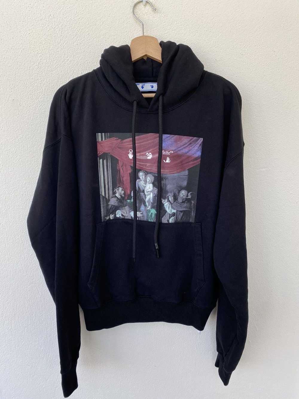 Off-White Off-White Black Caravaggio Arrows Hoodie - image 1