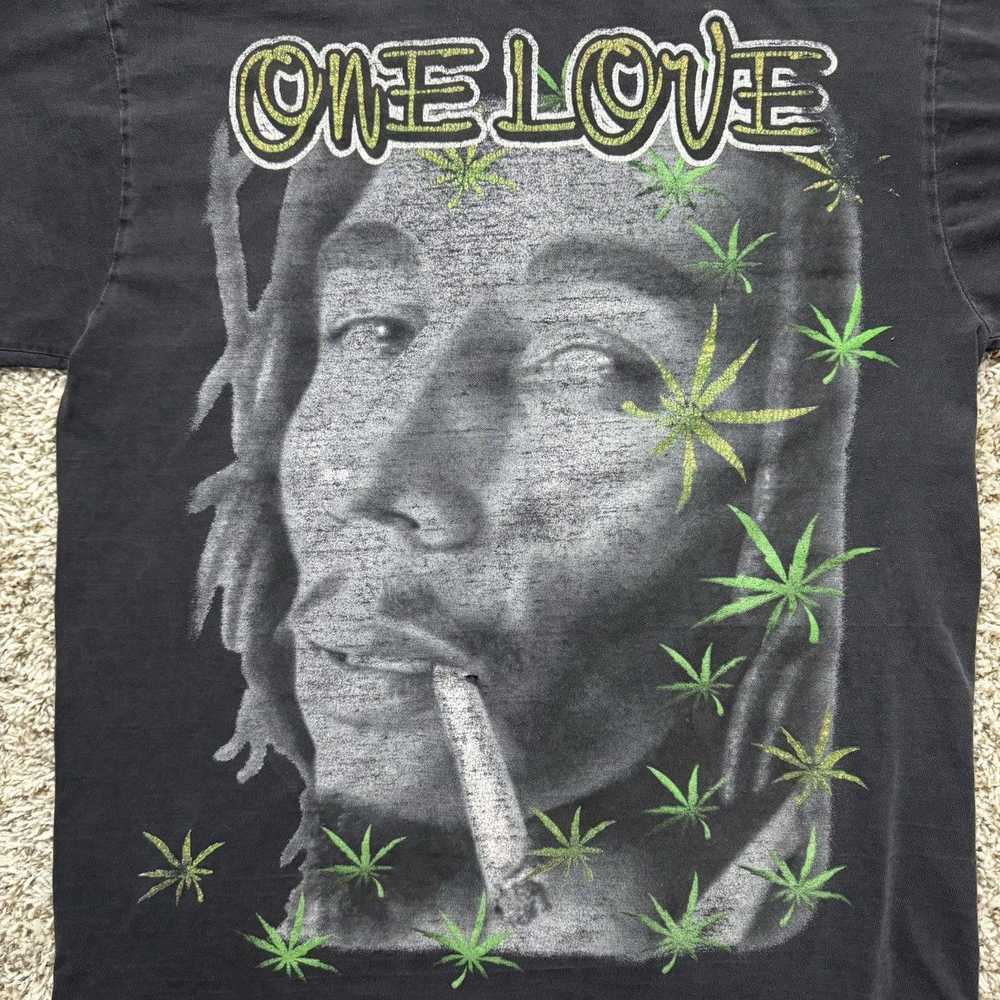 Band Tees × Vintage 00s Bob Marley One Love - image 2