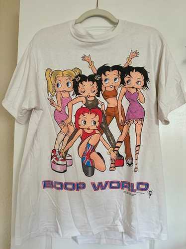 USED》》90s Betty × spice girls ビンテージ USA 90s Betty Boop spice girls t shirt USA 製 - メルカリ