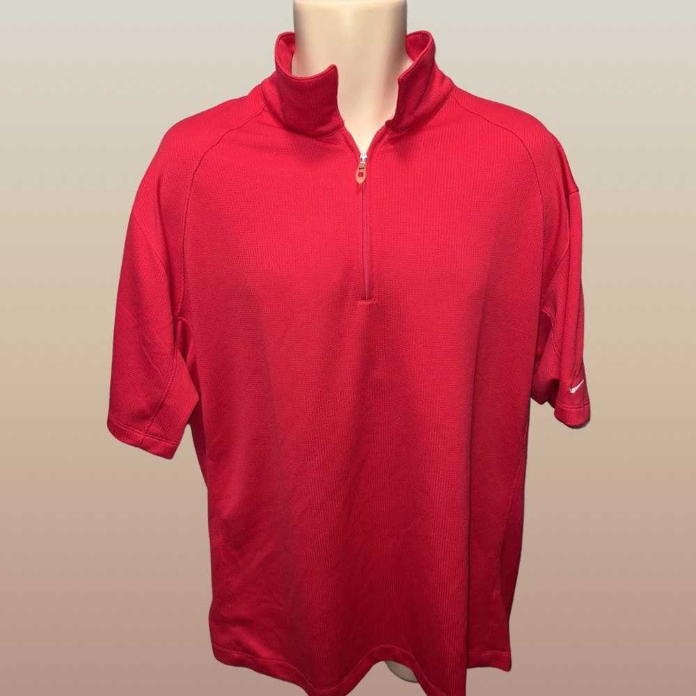 Nike Vintage Nike Golf FitDry 1/4 Zip Polo Shirt … - image 2