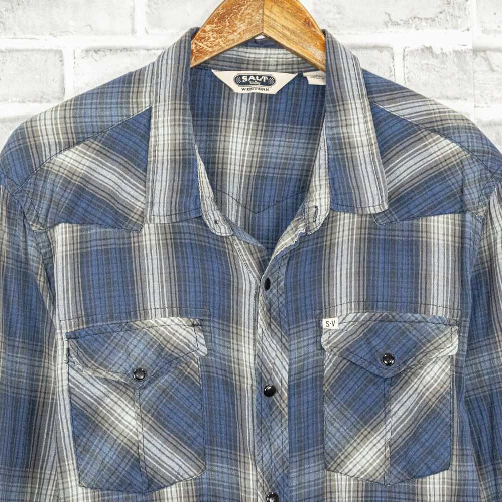 Salt Valley Salt Valley Western Pearl Snap Shirt … - image 2