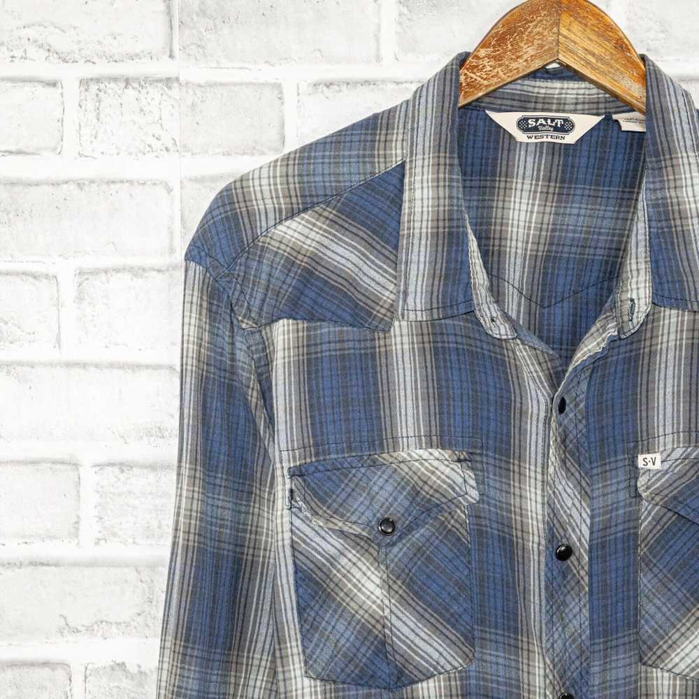 Salt Valley Salt Valley Western Pearl Snap Shirt … - image 3