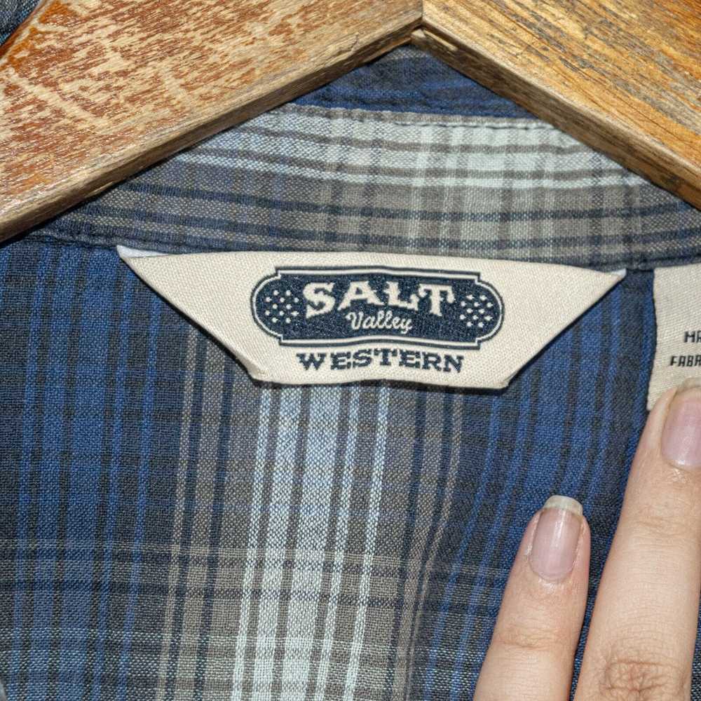 Salt Valley Salt Valley Western Pearl Snap Shirt … - image 5