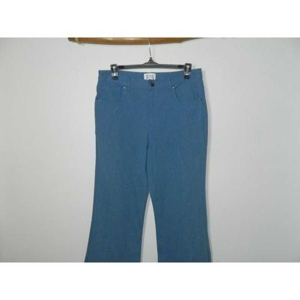 Unique Vintage Jeans Size Medium 6-8 Denim Flare … - image 3