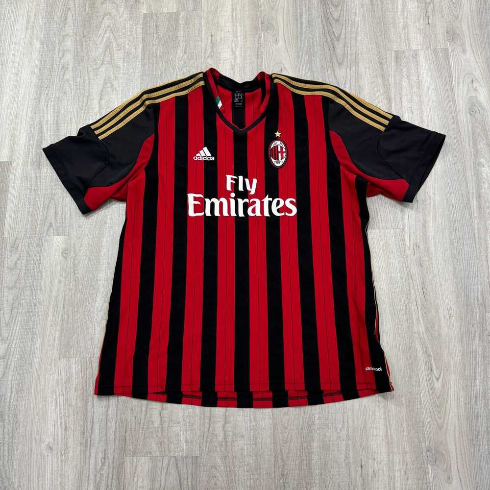 Adidas AC Milan Adidas Football Shirt Soccer Jers… - image 1