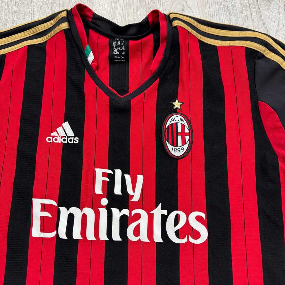 Adidas AC Milan Adidas Football Shirt Soccer Jers… - image 3