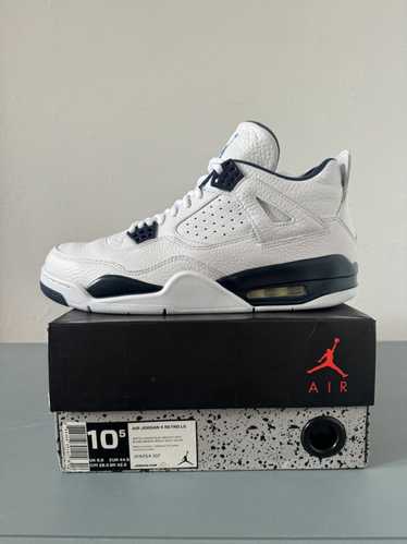 NIKE Air Jordan Retro 4 Columbia Legend Blue 314254-107 Shoes - Mens Size purchases 14