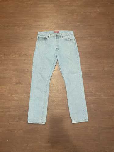 Supreme Supreme stone washed denim