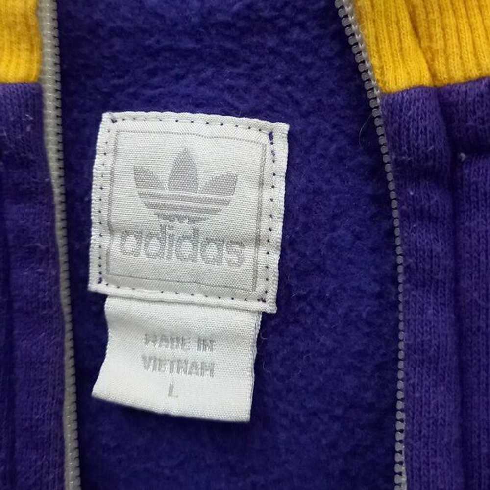 Adidas Adidas Los Angeles Lakers Varsity Zip Jack… - image 3