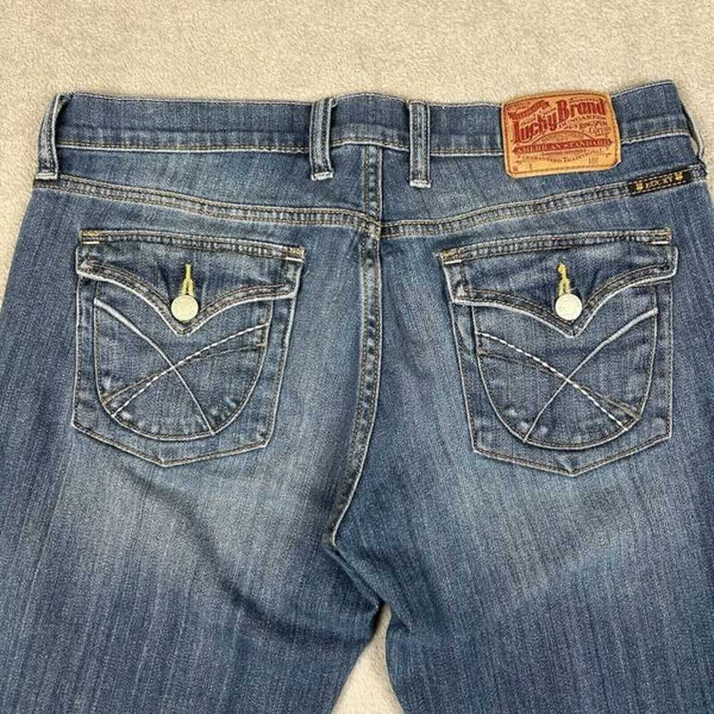 Vintage Y2K Lucky Brand Women’s Lil Gem Jeans 8 2… - image 4