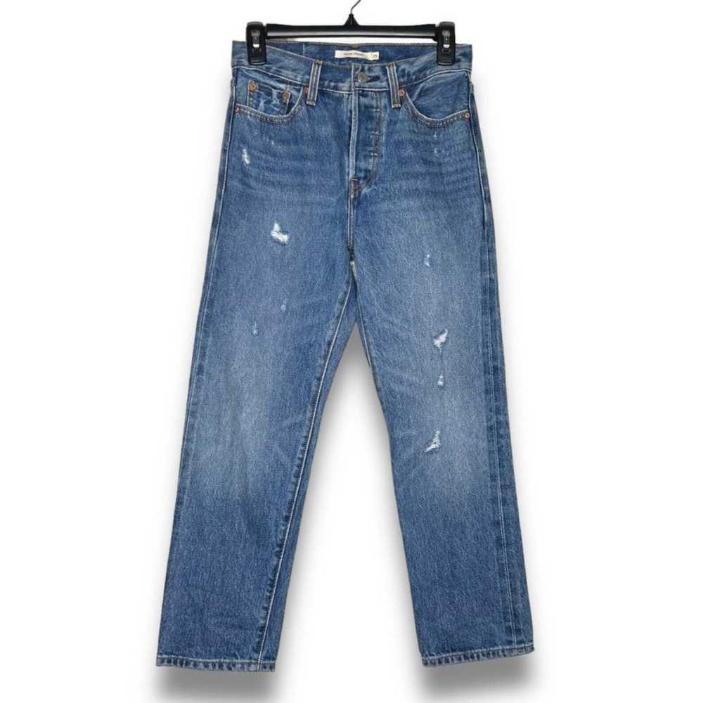 Levis Premium Women’s Denim Jean 25 Wedgie Straig… - image 5