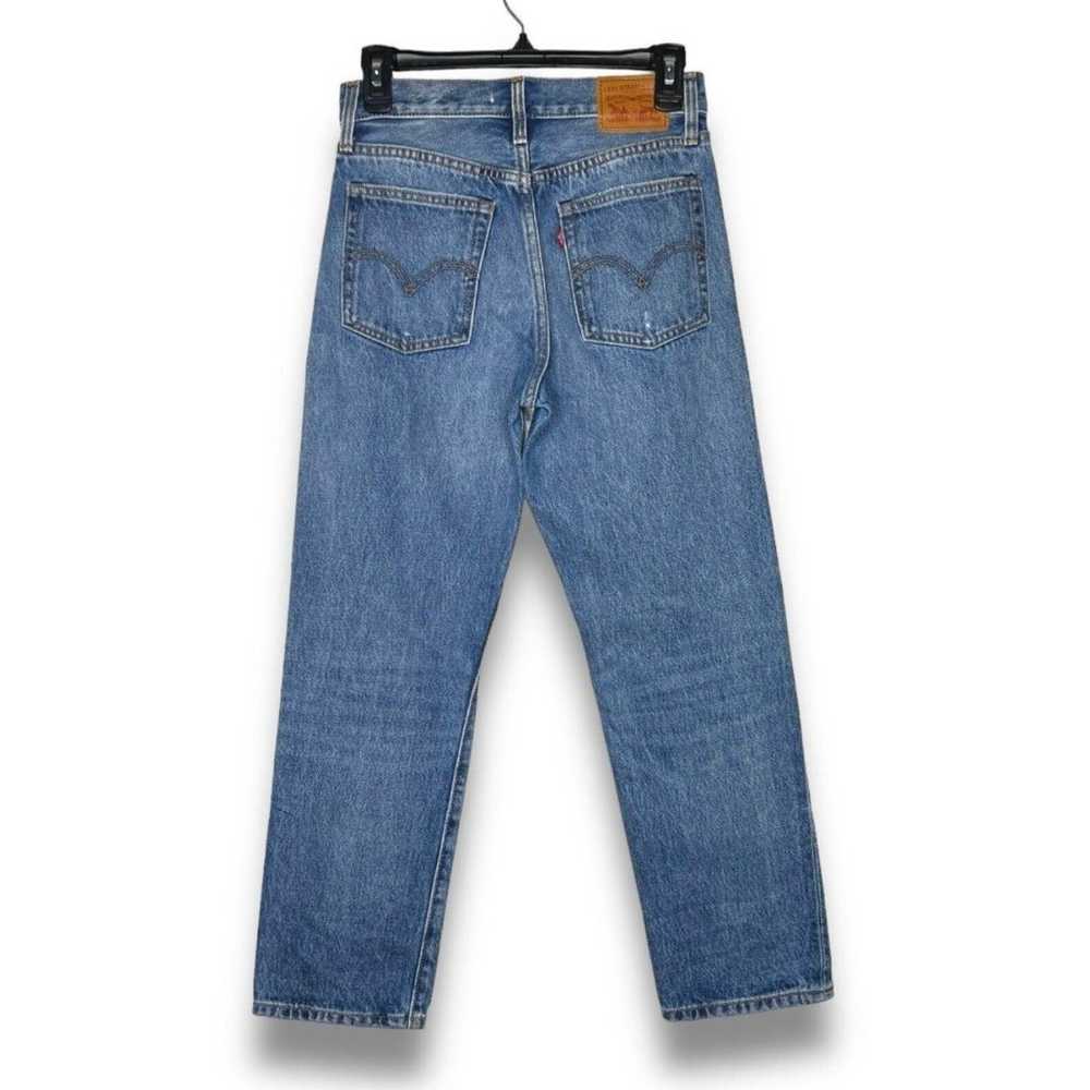 Levis Premium Women’s Denim Jean 25 Wedgie Straig… - image 6