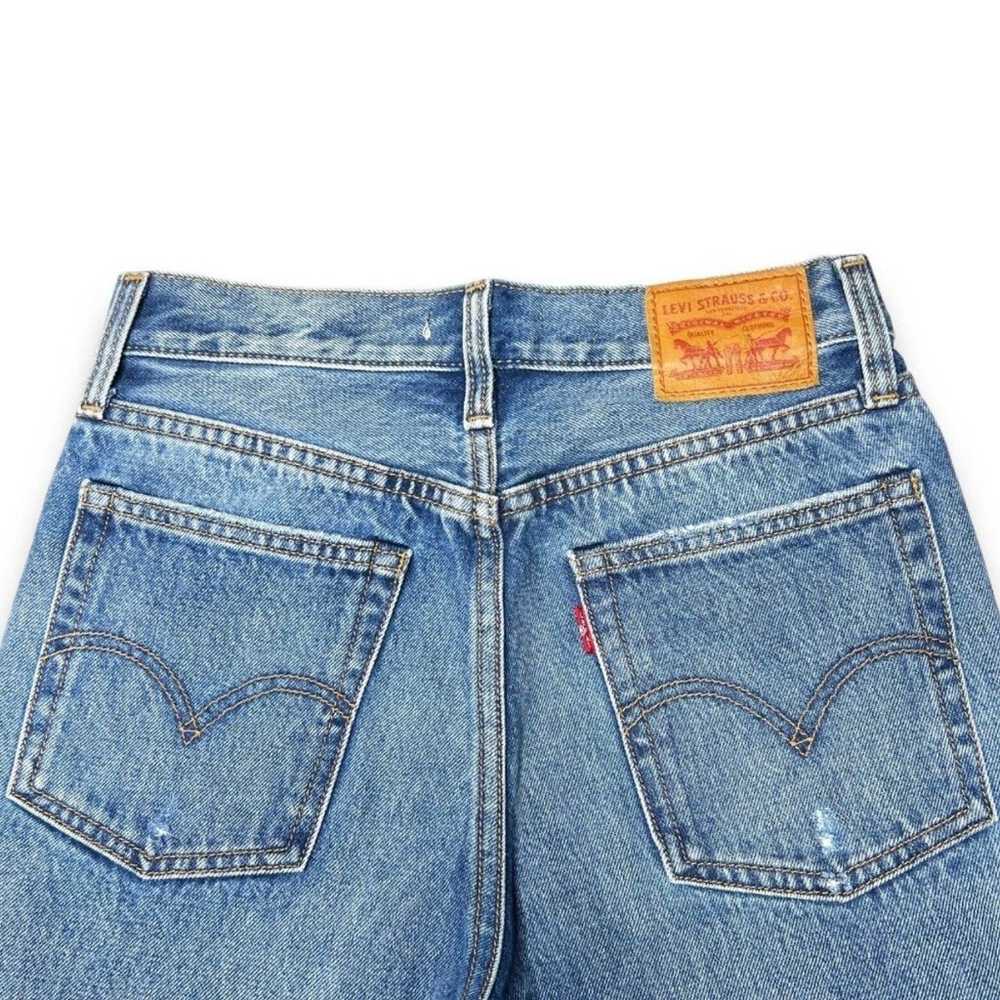 Levis Premium Women’s Denim Jean 25 Wedgie Straig… - image 7