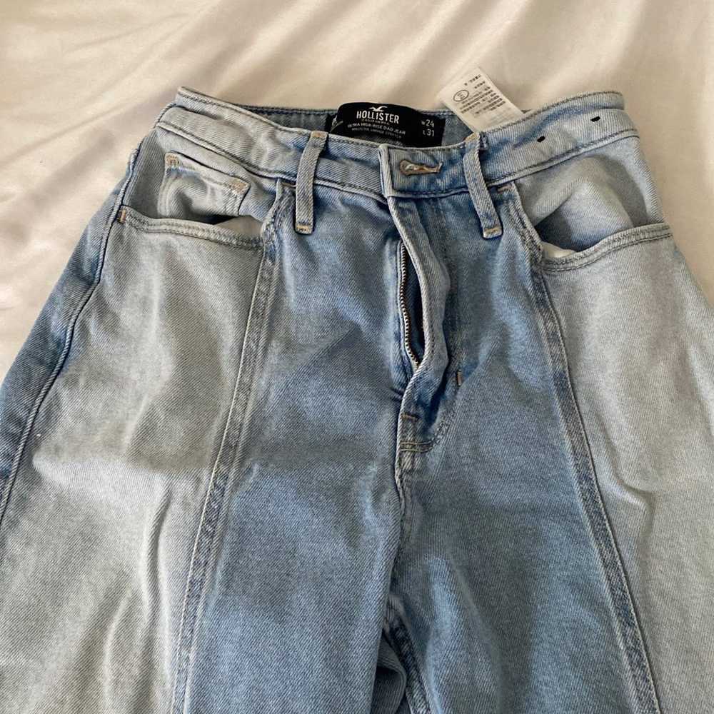 Vintage hollister  color block dad jeans - image 2