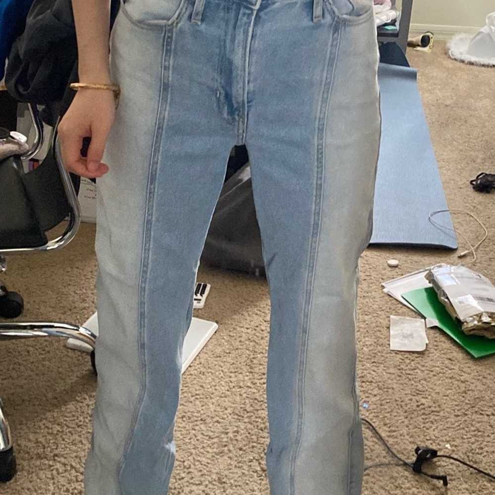 Vintage hollister  color block dad jeans - image 4