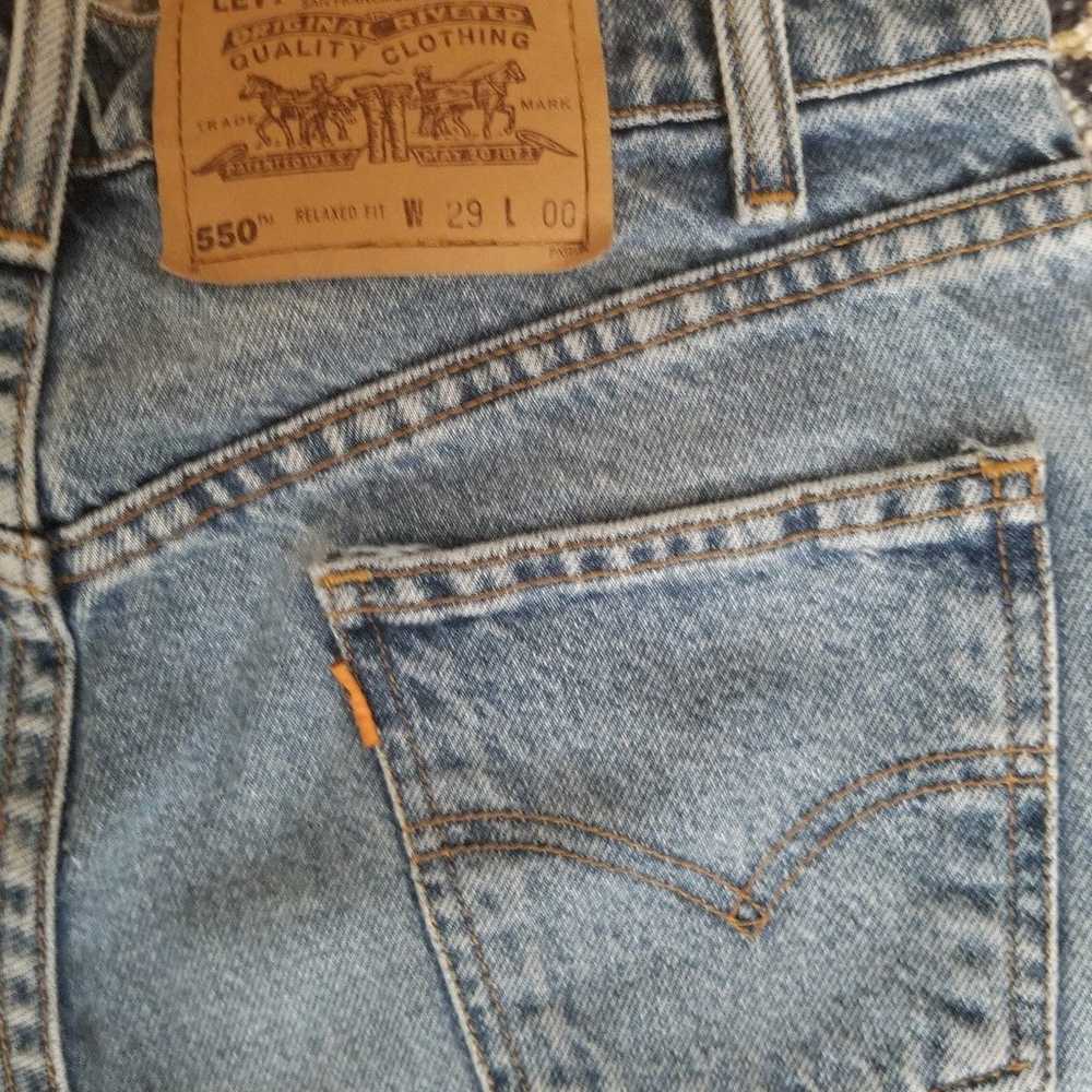 Levi's 550 VINTAGE Jeans shorts womens men's retr… - image 2