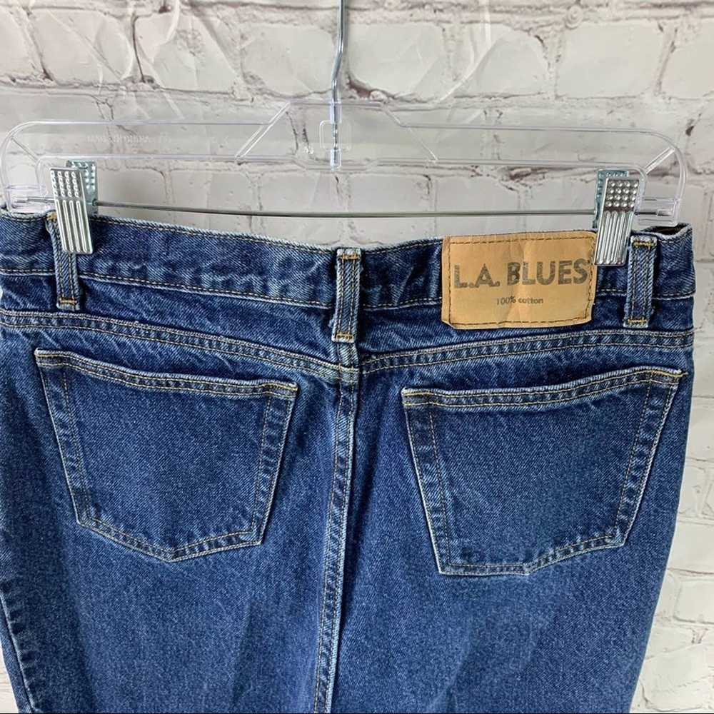 Vintage LA Blues High Waisted Mom Jeans - image 3