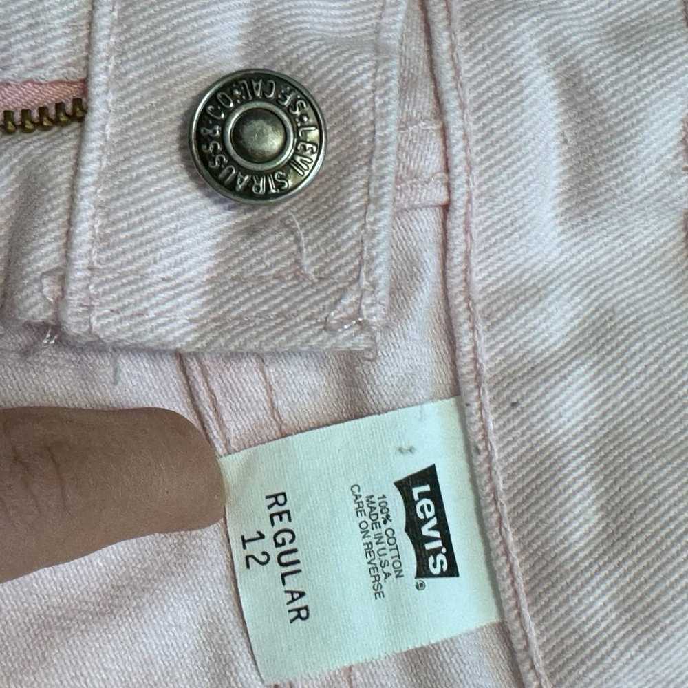 Vintage pastel pink Levi’s - image 3