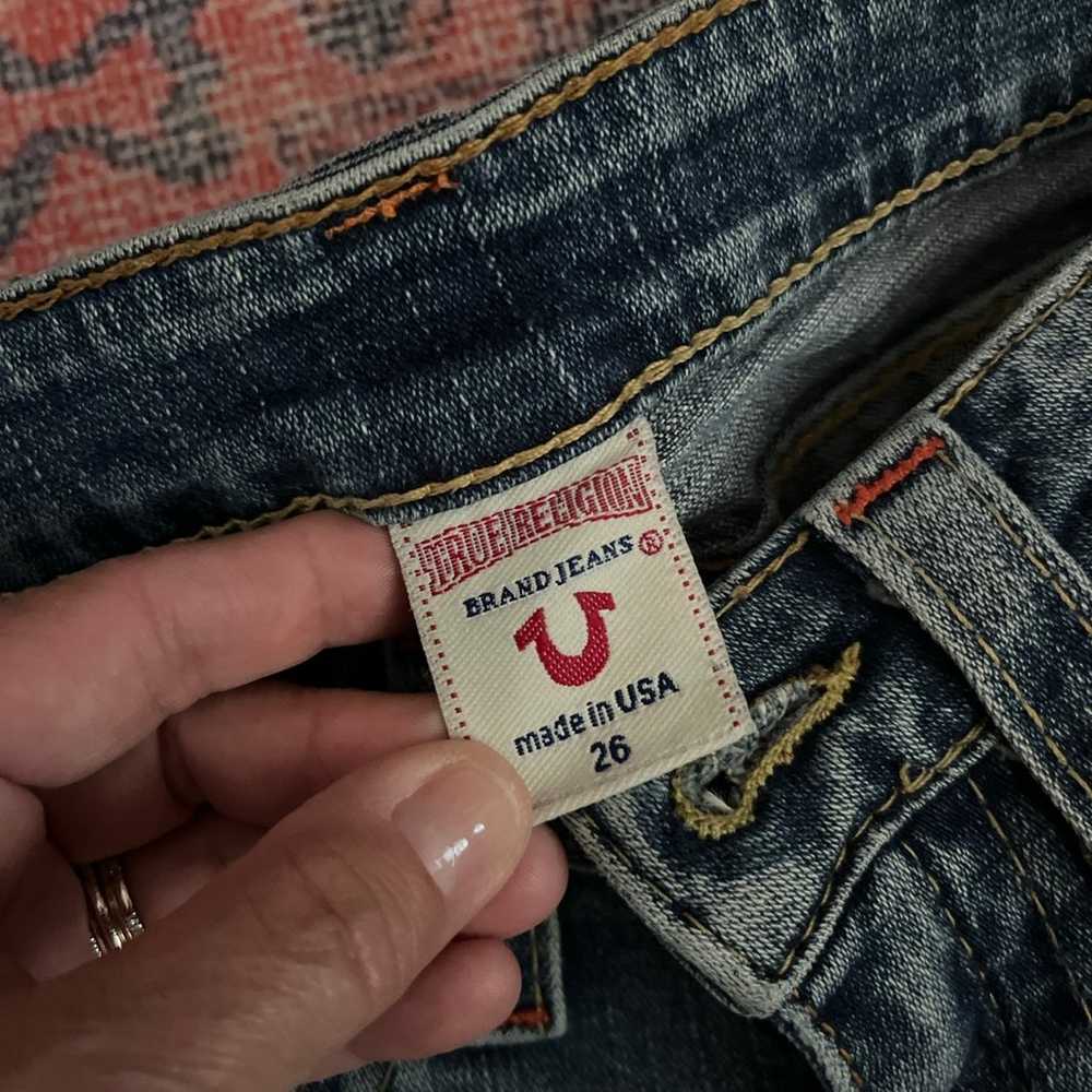 Vintage true religion flare jean - image 4