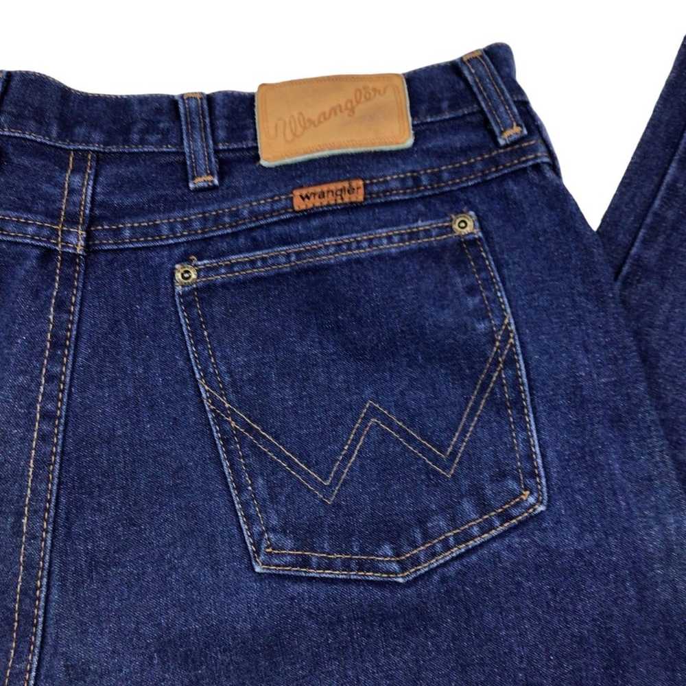 Wrangler vintage straight leg ladies denim - image 5