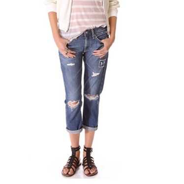 AG Piper Crop Slouchy Slim Jeans - image 1