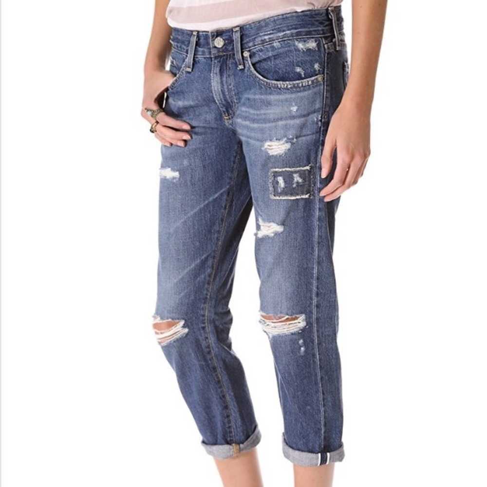 AG Piper Crop Slouchy Slim Jeans - image 2