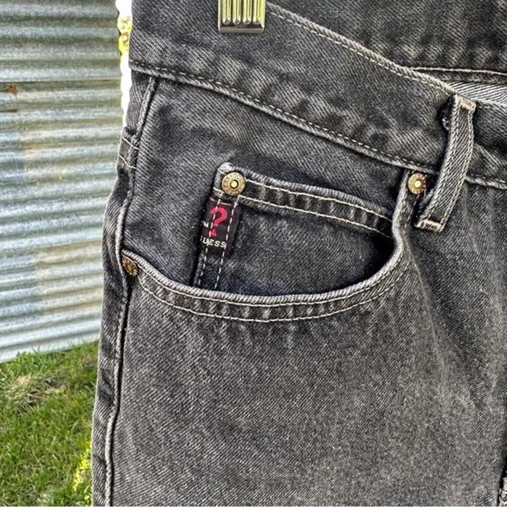 Vintage Guess Dark Gray Denim Jeans - image 3