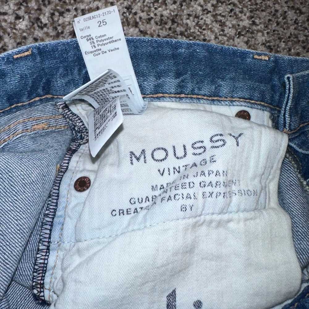 Womens MOUSSY Vintage Skinny Jeans Size 25 - image 7